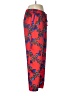 J.Crew Collection 100% Polyester Floral Red Casual Pants Size 8 - photo 4