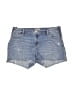 Hatch Hearts Blue Denim Shorts Size 30 waist - photo 1