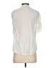 Fei White Short Sleeve Blouse Size S - photo 2