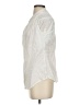 Fei White Short Sleeve Blouse Size S - photo 5