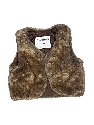 Old Navy Faux Fur Vest (view 1)