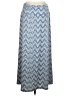 Cato Chevron-herringbone Blue Casual Skirt Size M - photo 1