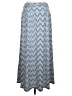 Cato Chevron-herringbone Blue Casual Skirt Size M - photo 2