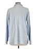 Studio West 100% Cotton Blue Long Sleeve Polo Size L - photo 2