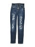 Justice Graphic Blue Jeans Size 8 - photo 1