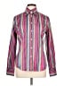 ETRO Stripes Multi Color Pink Long Sleeve Button-Down Shirt Size EU (IT) 48 / US 12 - photo 1