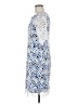Antonio Melani 100% Polyester Print Blue Cocktail Dress Size 8 - photo 5