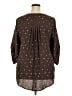 41Hawthorn Stars Brown 3/4 Sleeve Button-Down Shirt Size 2X - photo 2