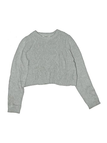 Happily Grey Pullover Sweater (view 1)