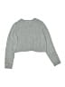 Happily Grey Solid Gray Pullover Sweater Size M (kids) - photo 1