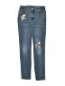 Cat & Jack Floral Blue Jeans Size 10 - photo 1