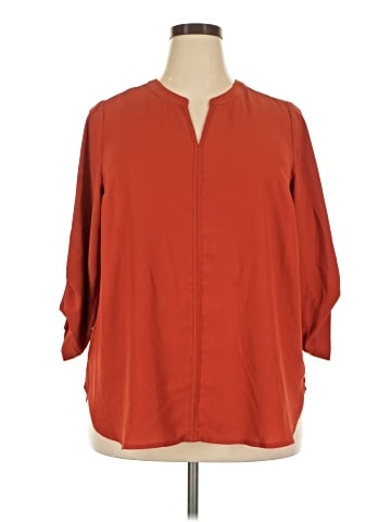 41Hawthorn 3/4 Sleeve Blouse (view 1)