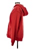 No Comment 100% Polyester Red Zip Up Hoodie Size S - photo 5