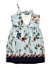 Bonnie Jean 100% Polyester Blue Dress Size 16 - photo 2