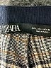 Zara Plaid Gray Casual Pants Size L - photo 4