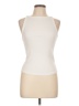 Zara Ivory Sleeveless T-Shirt Size L - photo 1