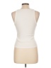 Zara Ivory Sleeveless T-Shirt Size L - photo 2