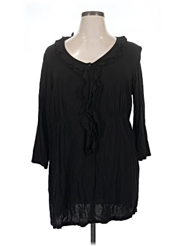 Always Sunny by Sunny Leigh 3/4 Sleeve Blouse (view 1)