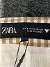 Zara 100% Polyester Houndstooth Tan Casual Dress Size S - photo 7