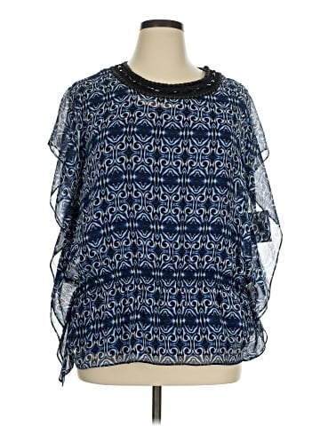 Sag Harbor 3/4 Sleeve Blouse (view 1)