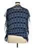 Sag Harbor 100% Polyester Blue 3/4 Sleeve Blouse Size XL - photo 2