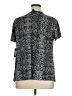 I.N. Studio Silver Short Sleeve Top Size 1X - photo 2
