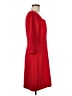 Ann Taylor Solid Red Casual Dress Size 6 - photo 4