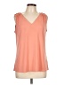 Ellen Tracy Orange Sleeveless Top Size L - photo 1