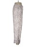 Carole Hochman Animal Print Silver Casual Pants Size L - photo 4