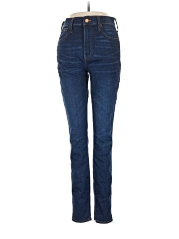 Madewell 10" High-Rise Skinny Jeans in Tarren Wash: THERMOLITE&reg; Edition (view 1)