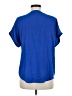 Unbranded 100% Polyester Blue Short Sleeve Blouse Size M - photo 2
