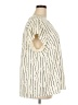 Fun2Fun Stripes Ivory Short Sleeve Blouse Size 2X - photo 4