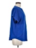 Unbranded 100% Polyester Blue Short Sleeve Blouse Size M - photo 4
