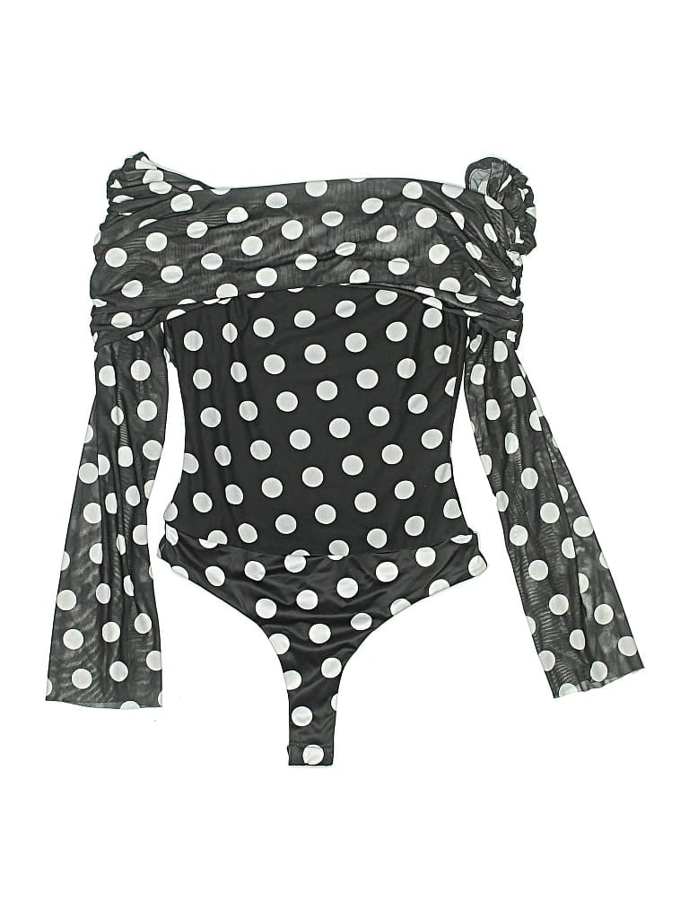 Pre-owned Afrm Bodysuit In Black