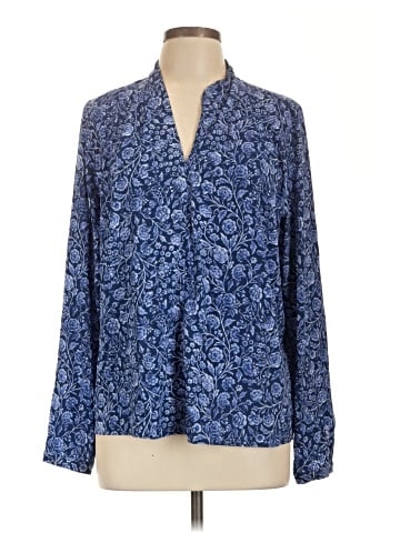 Tahari Long Sleeve Blouse (view 1)