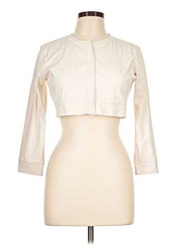 WeWoreWhat 3/4 Sleeve Button-Down Shirt (view 1)