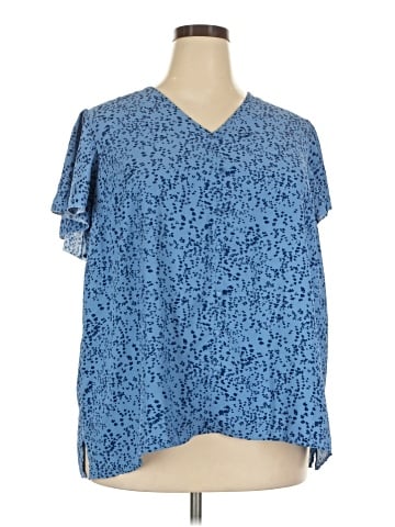 Fun2Fun Short Sleeve Blouse (view 1)