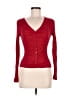 Say What? Red Long Sleeve Top Size M - photo 1