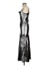ALLSAINTS Metallic Silver Cocktail Dress Size 0 - photo 5