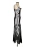 ALLSAINTS Metallic Silver Cocktail Dress Size 0 - photo 4
