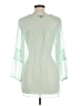 Cal Style 100% Polyester Green 3/4 Sleeve Blouse Size L - photo 2