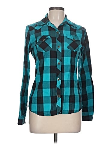 Delia's Long Sleeve Button-Down Shirt (view 1)