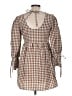 Unbranded Brown 3/4 Sleeve Blouse Size M (estimated) - photo 2