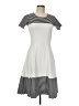 De Collection Stripes Gray Casual Dress Size M - photo 1
