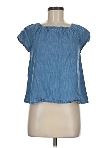 Primary Short Sleeve Blouse (view 1)