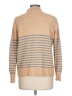 St. John's Bay Stripes Tan Pullover Sweater Size L - photo 2