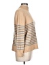 St. John's Bay Stripes Tan Pullover Sweater Size L - photo 4