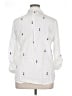 Billy T 100% Lyocell Hearts White 3/4 Sleeve Button-Down Shirt Size XL - photo 2