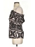 Venus Black Short Sleeve Blouse Size S - photo 5