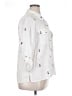 Billy T 100% Lyocell Hearts White 3/4 Sleeve Button-Down Shirt Size XL - photo 4